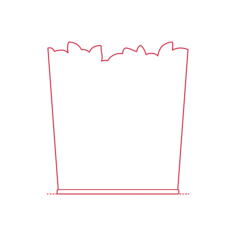 Objects Plant Pots Ikea Samverka Plant Pot Medium Sketch Style Svg Vector, Free Vectors File